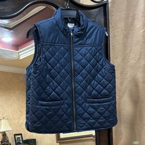 Crewcuts Navy Quilted Vest